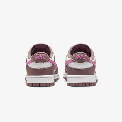 Nike | DUNK LOW  { SMOKEY MAUVE/PLAYFUL PINK-WHITE