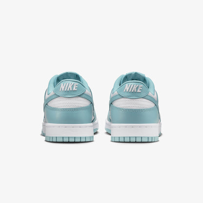 NIKE | DUNK LOW RETRO { WHITE/DENIM TURQ