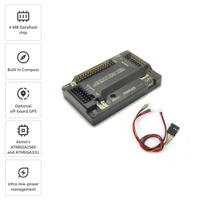 APM 2.8 Flight Controller with In-Built Compass