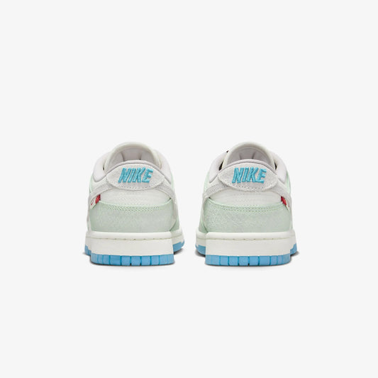 Nike | DUNK LOW LX  { SAIL/SAIL-SAIL-DUSTY CACTUS