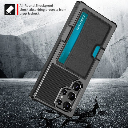 Elegant Touch Business Leather Shield Case - Samsung