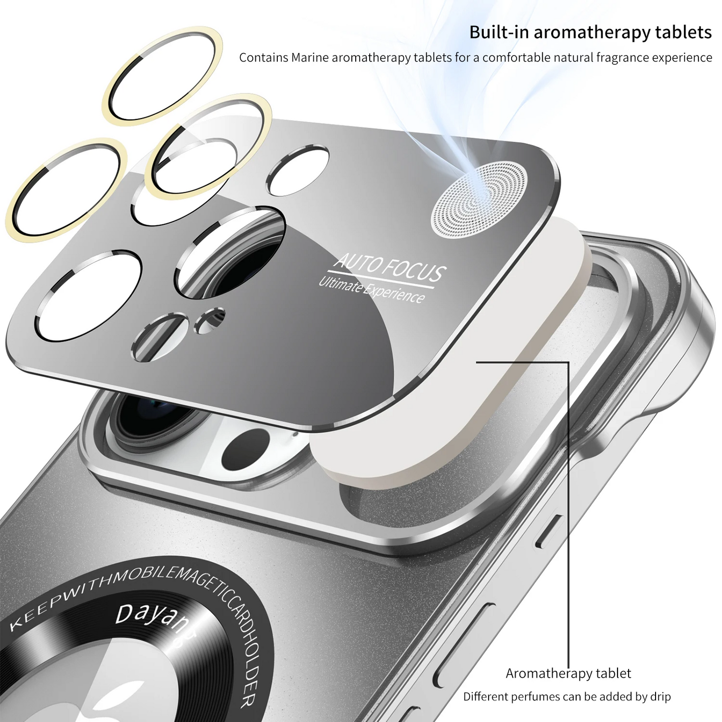 Hybrid Armor Camera Protection Case - iPhone