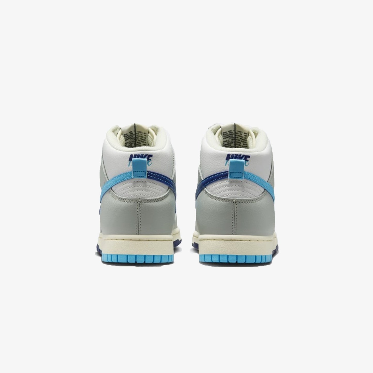 Nike | DUNK HIGH RETRO  { SUMMIT WHITE/BALTIC BLUE-DEEP ROYAL BLUE