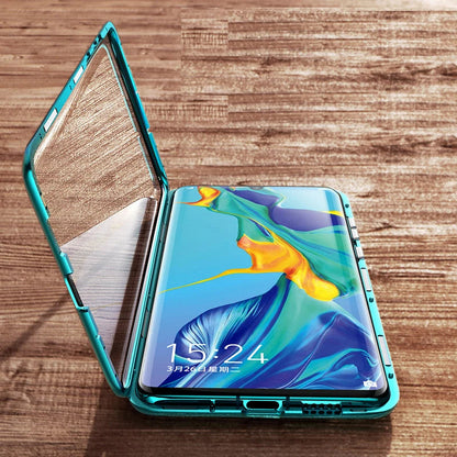 360 Metal Magnetic Double Side Tempered Glass Case - Oppo