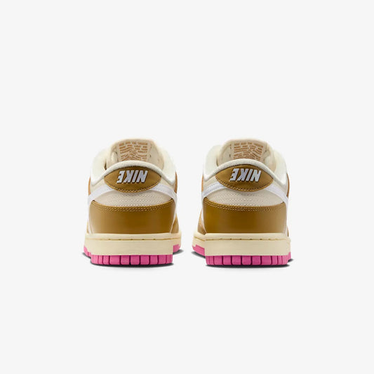 Nike | DUNK LOW SE  { BRONZINE/COCONUT MILK-PLAYFUL PINK