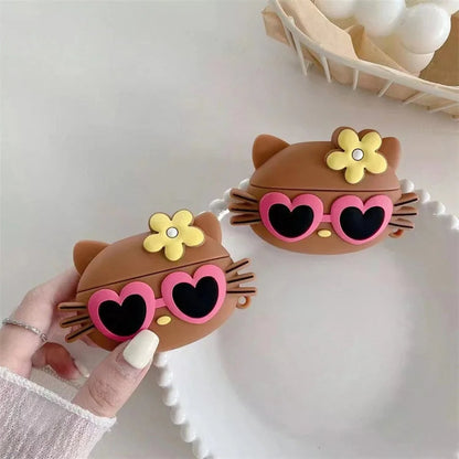 Sunny Kitty Shades AirPods Case