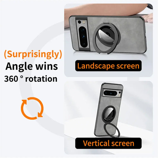Ultimate Glass Lens Shield Leather Case - Google