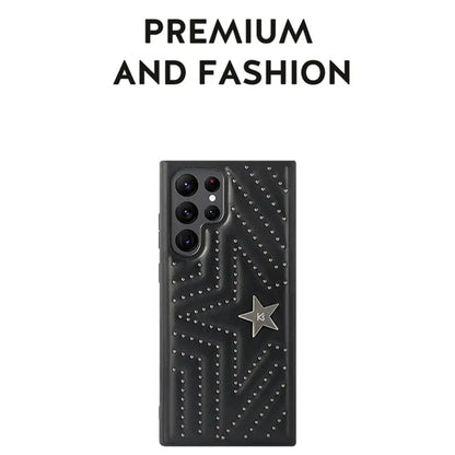 Glamorous Rivet Embellished Star Case - Samsung