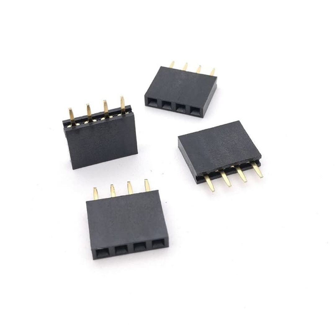 Female Berg Strip 2.54mm Straight Header Pin