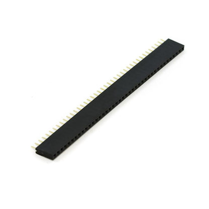 40 Pin Berg Strip Female Squre HoleType pins spaced at 2mm 100Pcs