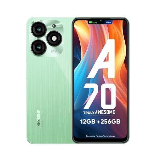 itel A70 (4GB RAM, 256GB ROM) Upto 12GB RAM with Memory Fusion Refurbished