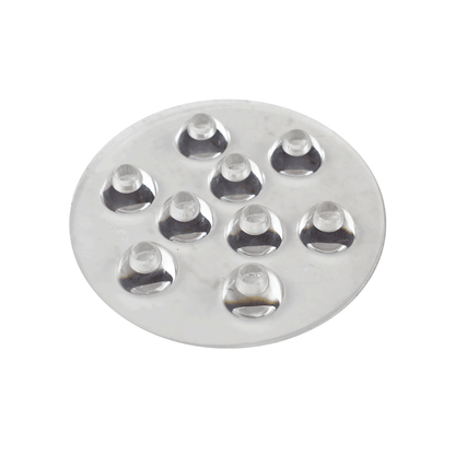 Polycarbonate Lens for 9 LED Base Plate