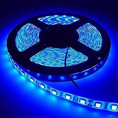 12VDC 2835 RGB LED Strip Light Kit with Remote & Adapter