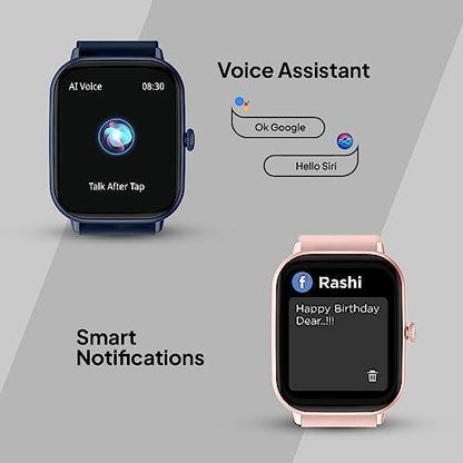 Fire-Boltt Ninja Call Pro Max 2.01” Display Smart Watch, Bluetooth Calling, 120+ Sports Modes, Health Suite, Voice Assistance