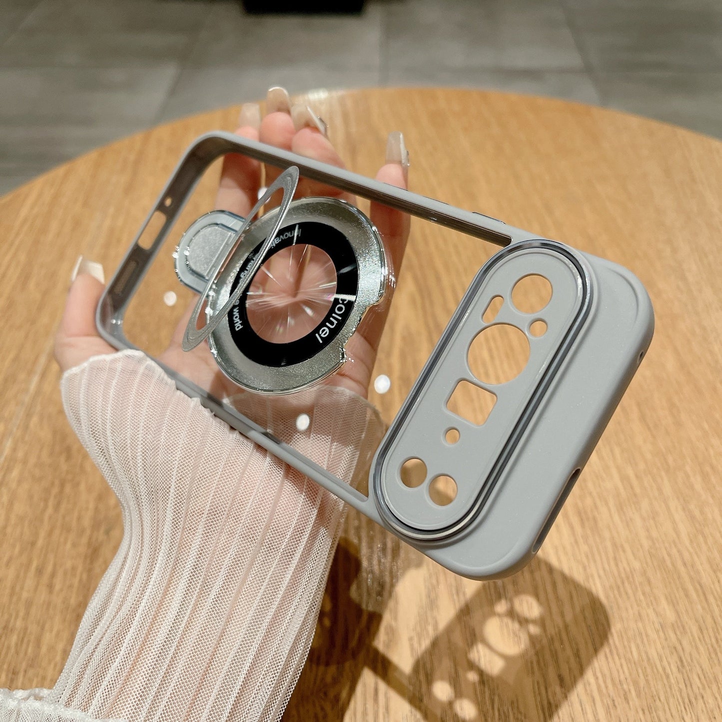 Translucent Rotating Ring Stand Case - Google