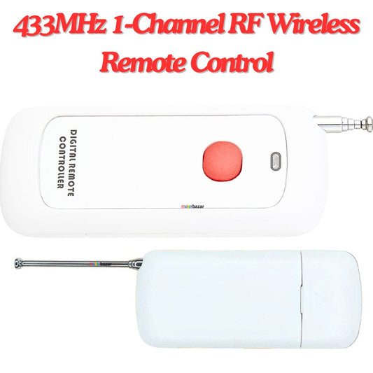 433MHz 1-Channel RF Wireless Remote Control