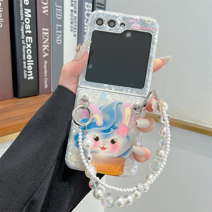 Adorable Ice Cream Anime Case with Bracelet - Samsung