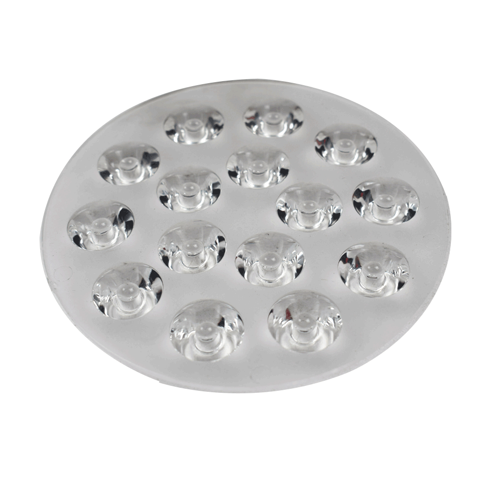 Polycarbonate Lens for 15 LED Base Plate