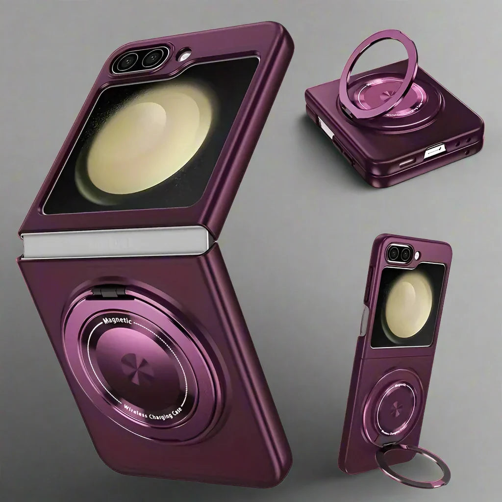 Magnetic Luxe Ring Case - Samsung