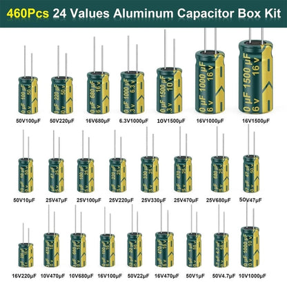 Aluminum Electrolytic Capacitor Assortment Kit