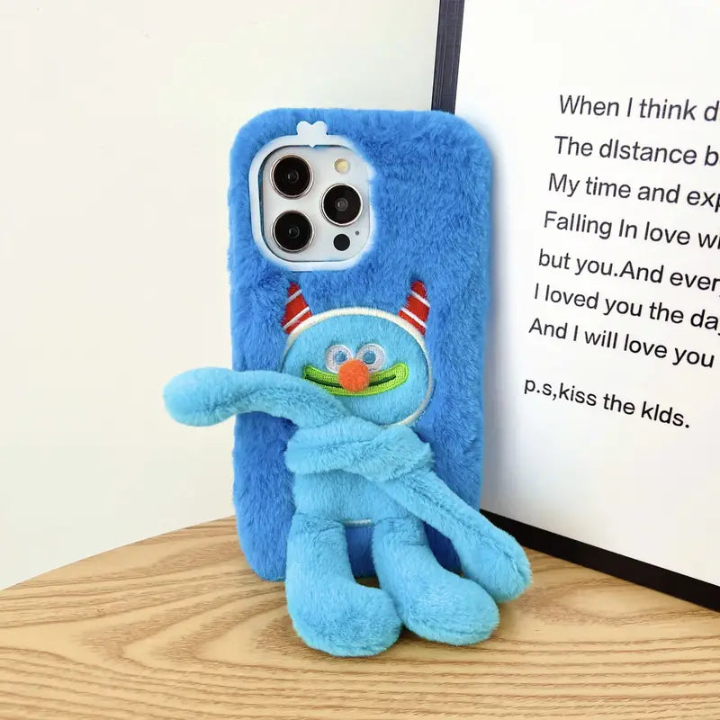 Adorable Monster Plush Case