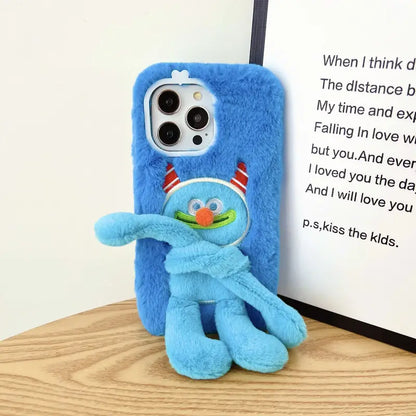Adorable Monster Plush Case