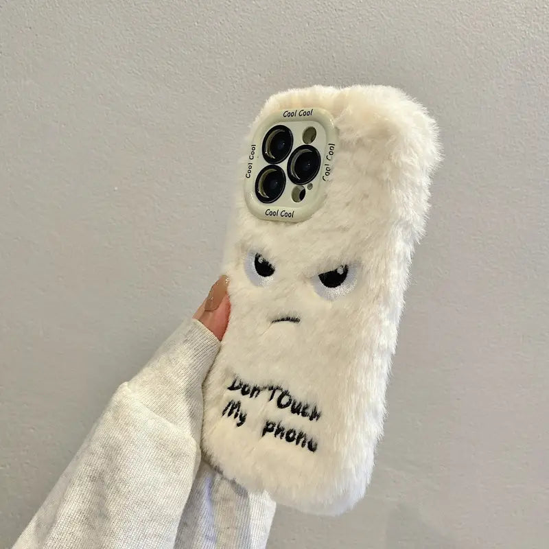 Don't Touch Fluffy Phone Case