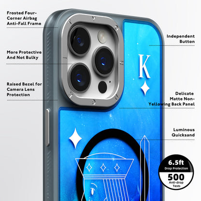 Illuminated Deck Liquid Sand Case - iPhone