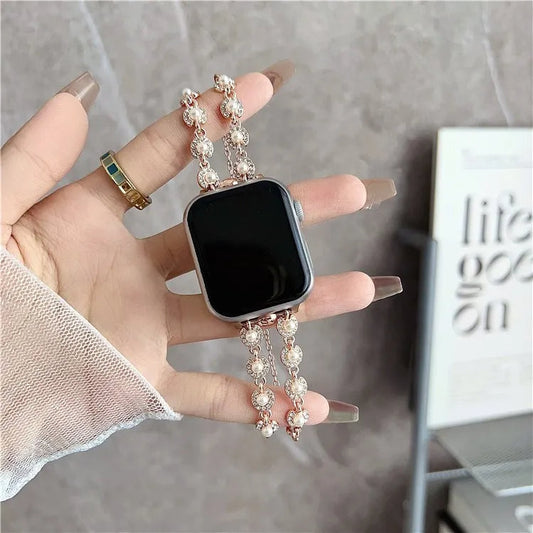 Sparkling Pearl Jewellery Strap