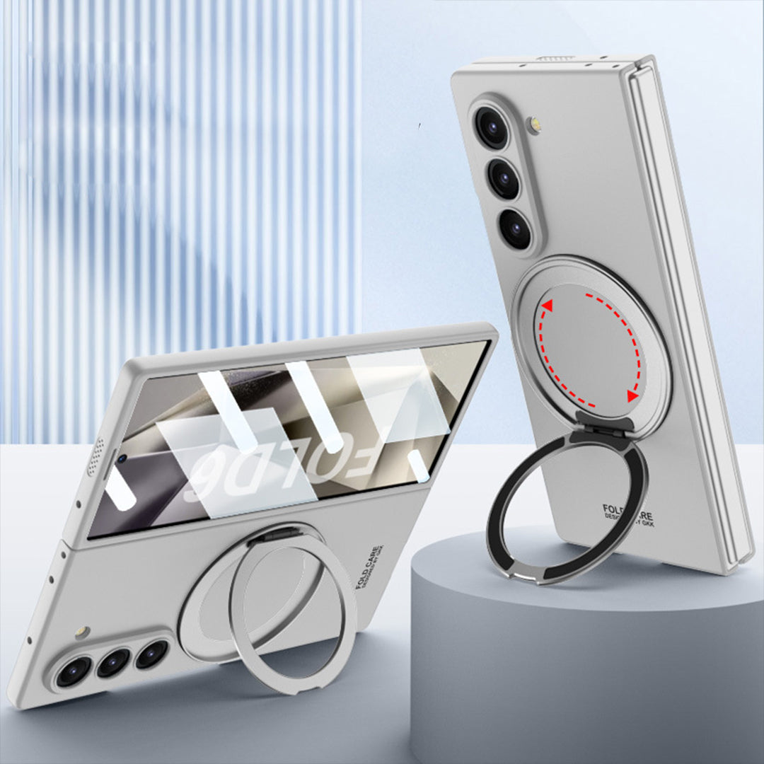 Galaxy Z Fold Series Magnetic Ring MagSafe Case