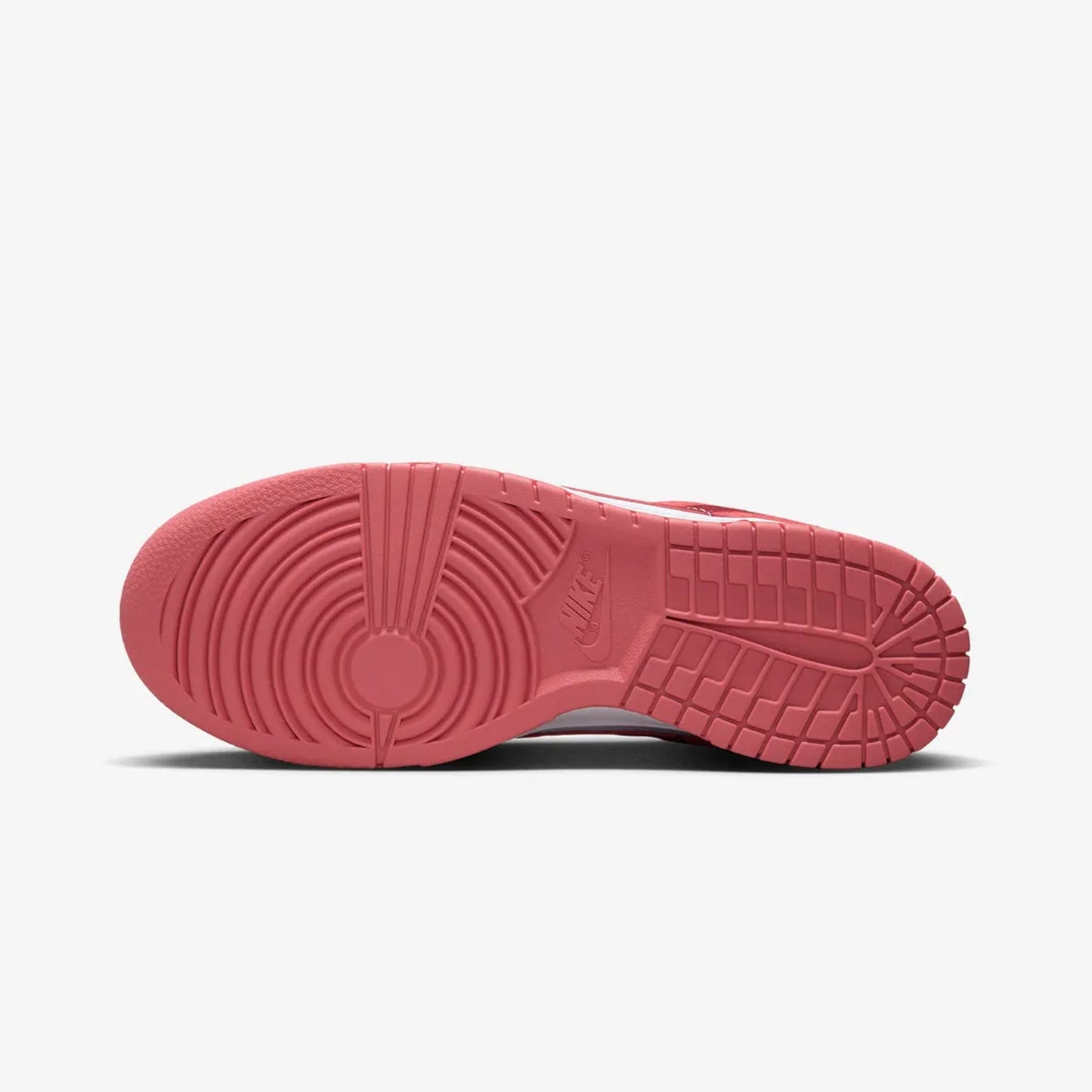 Nike | DUNK LOW  { WHITE/TEAM RED-ADOBE-DRAGON RED