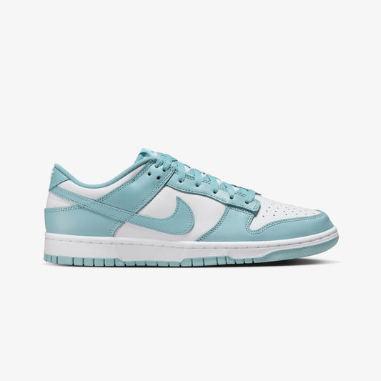 NIKE | DUNK LOW RETRO { WHITE/DENIM TURQ