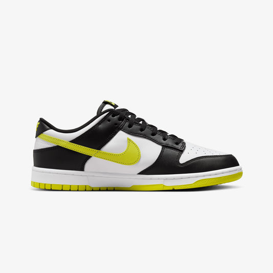 NIKE | DUNK LOW RETRO { WHITE/BRIGHT CACTUS-BLACK