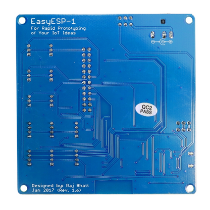 ELECROW EasyESP-1: Rapid Prototyping WiFi ESP8266 Experimenter Board - Easy Programming, GPIO Access, Breadboard