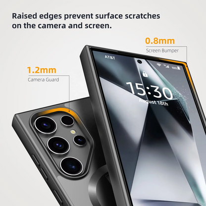 Galaxy S24 Ultra Armor Flex Hybrid Magnetic Stand Case