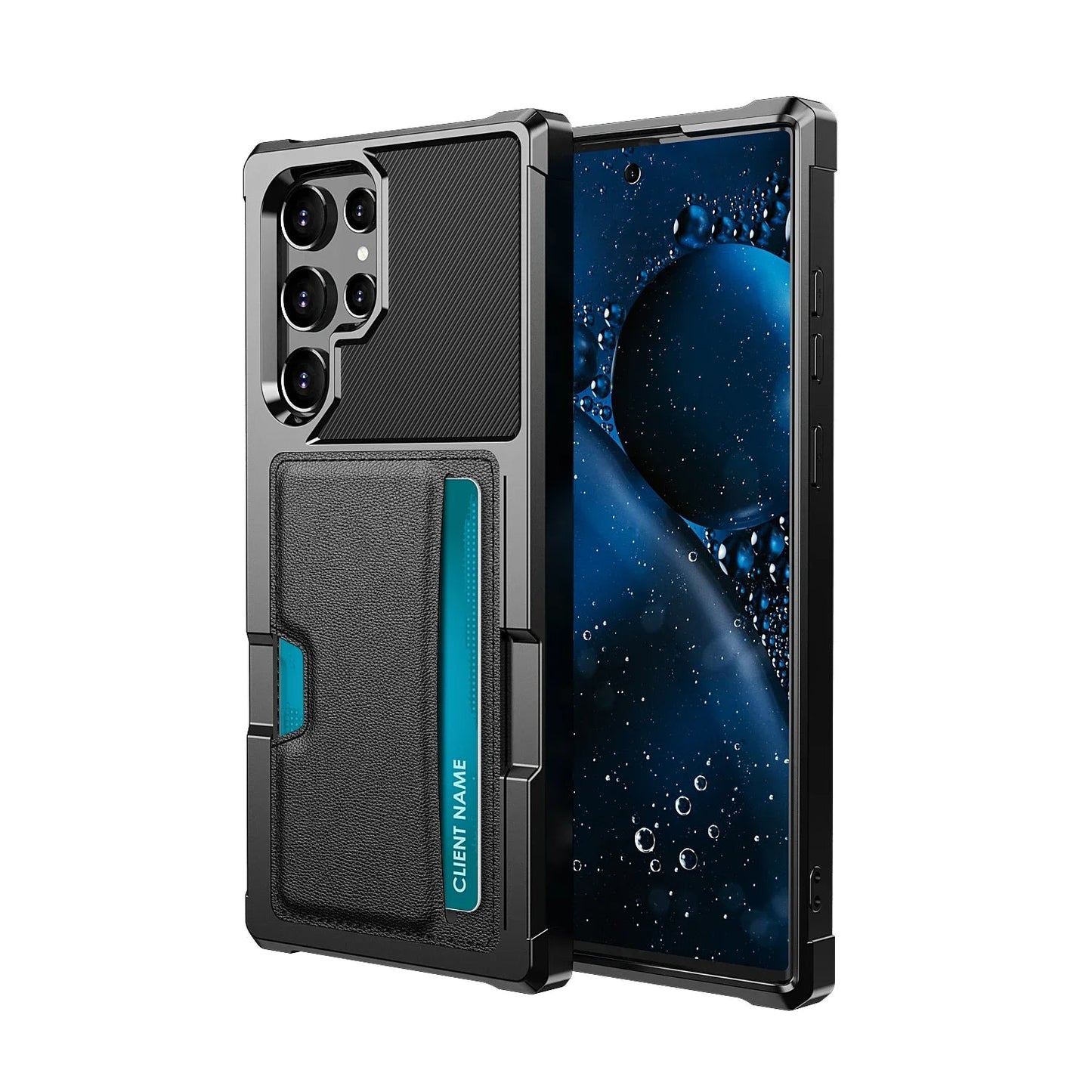 Elegant Touch Business Leather Shield Case - Samsung