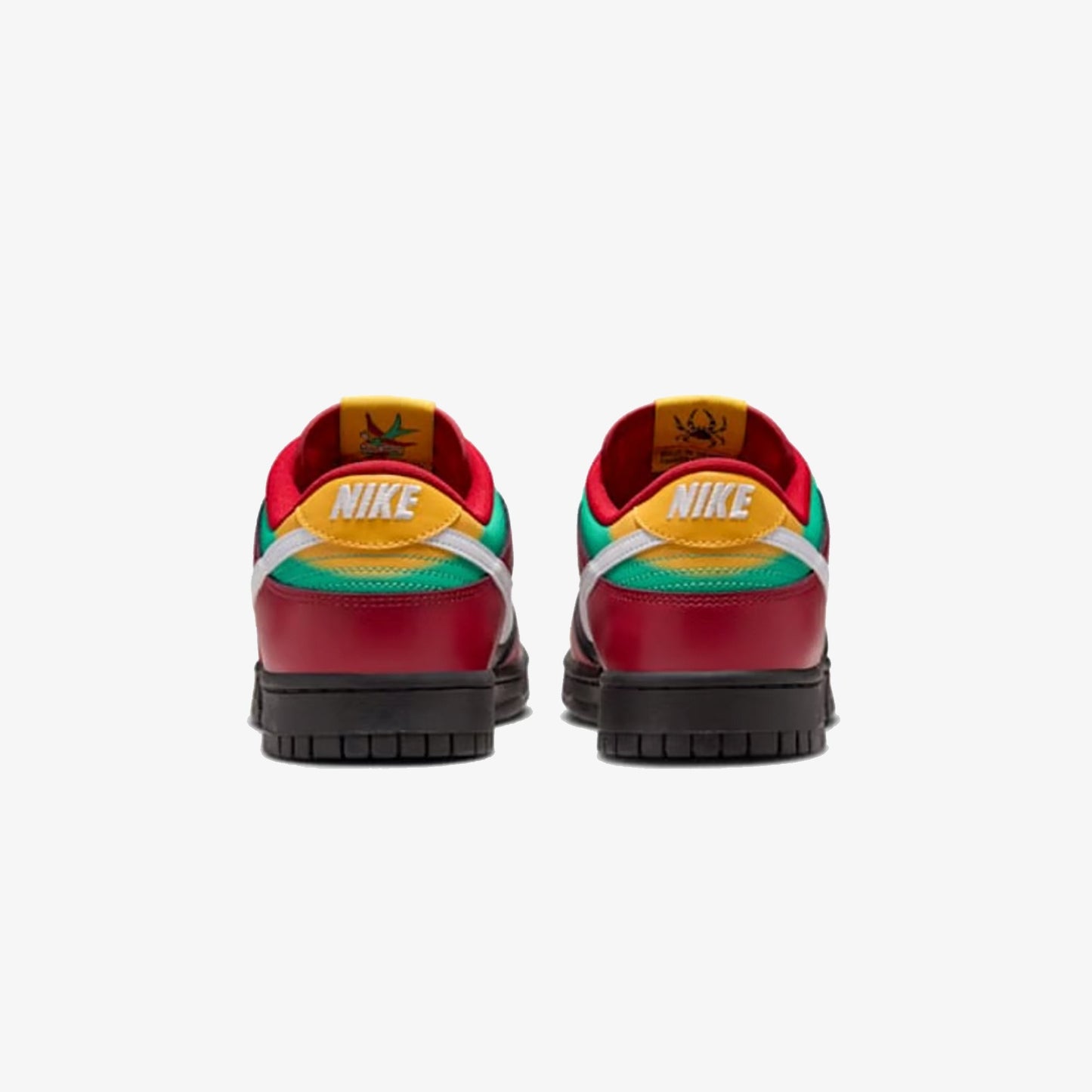 NIKE | DUNK LOW RETRO { BLACK/WHITE-GYM RED-UNIVERSITY GOLD