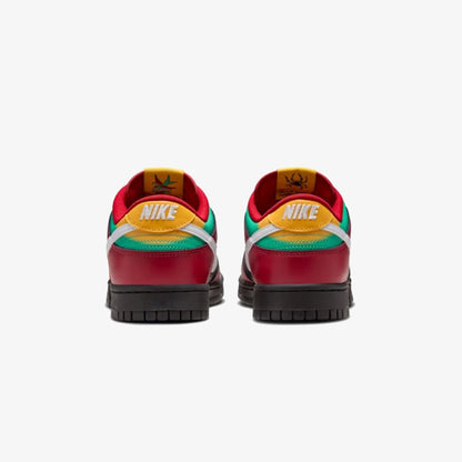 NIKE | DUNK LOW RETRO { BLACK/WHITE-GYM RED-UNIVERSITY GOLD