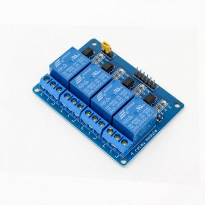 24V 4 Channel Isolated Relay Module optocoupler (with Light Coupling)