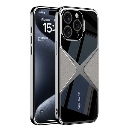 iPhone 16 Series Polished Guard Business Leather Case