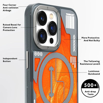 Cyberpunk Luminous Quicksand Case - iPhone