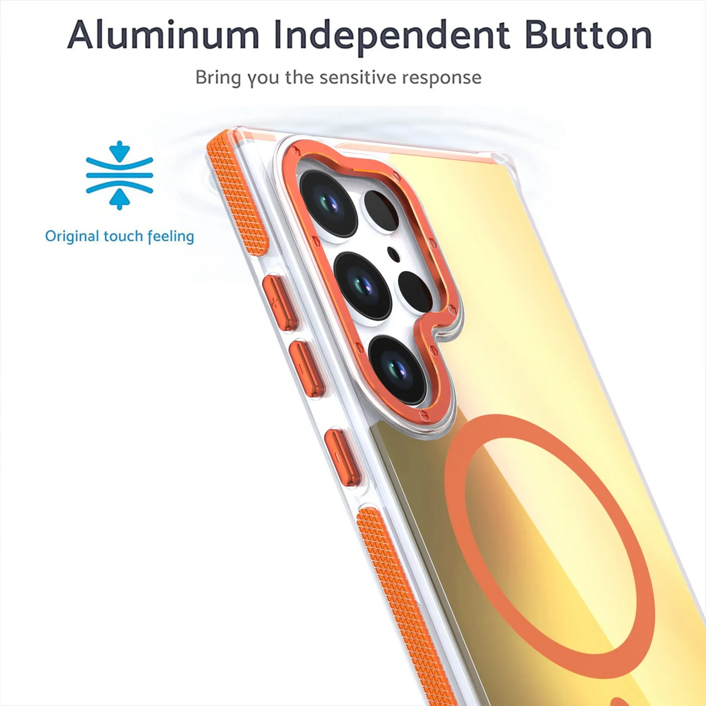 Dynamic Color Change Magnetic Phone Case - Samsung