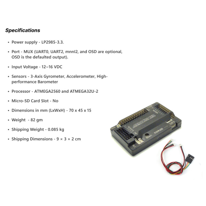 APM 2.8 Flight Controller with In-Built Compass