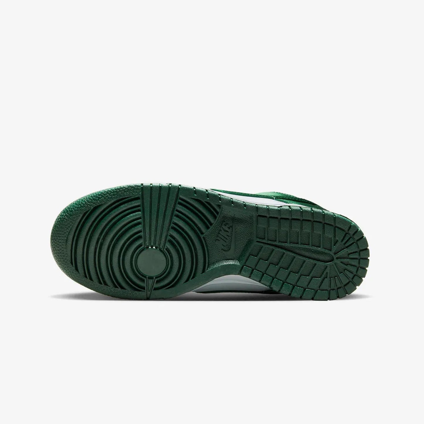 Nike | DUNK LOW  { WHITE/TEAM GREEN