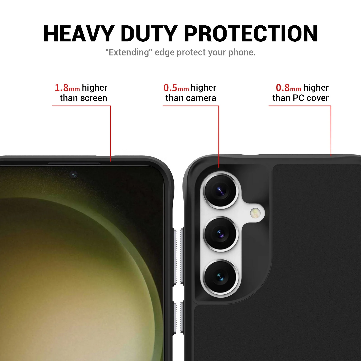 Galaxy S24 Ultra Invisible Stand Shockproof Wireless Charging Case
