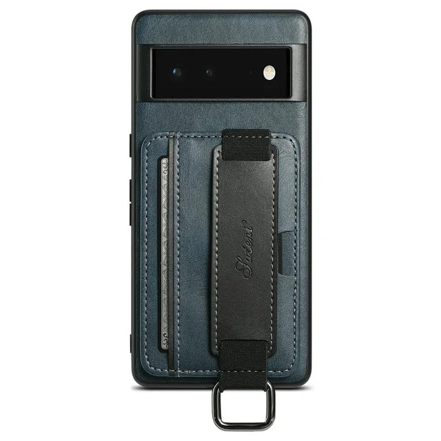 Urban Elegance Retro Card Holder Case - Google Pixel