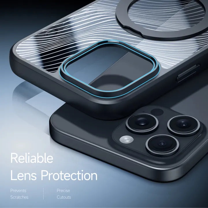 Military Grade Flow Magnetic Kickstand Case - iPhone