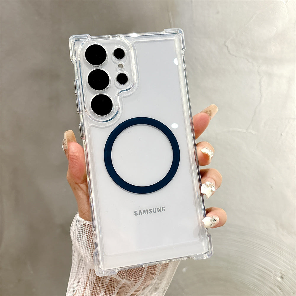 Stylish Accent Ring Protective Cover - Samsung