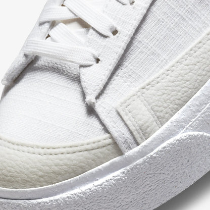 Nike | BLAZER LOW PLATFORM NEXT NATURE  { PALE IVORY / BOURDER BLUE