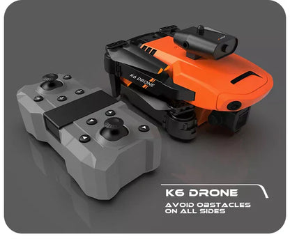 K6 Drone With Camera 4K HD Four Side 360 Obstacle Avoidance UAV Quadcopter Mini Drone